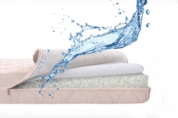 4D空气纤维坐垫生产线 透气空气纤维弹性床垫生产线